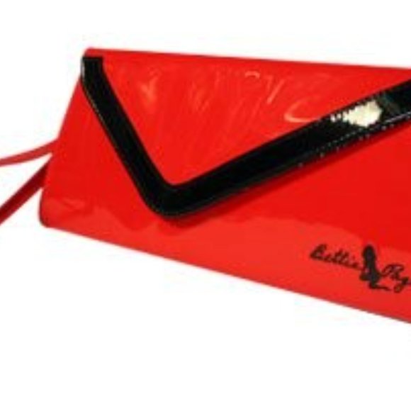 Red Bettie Page Clutch - Picture 2 of 2